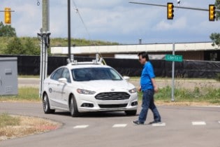 Autonomous Vehicle Testing at Mcity